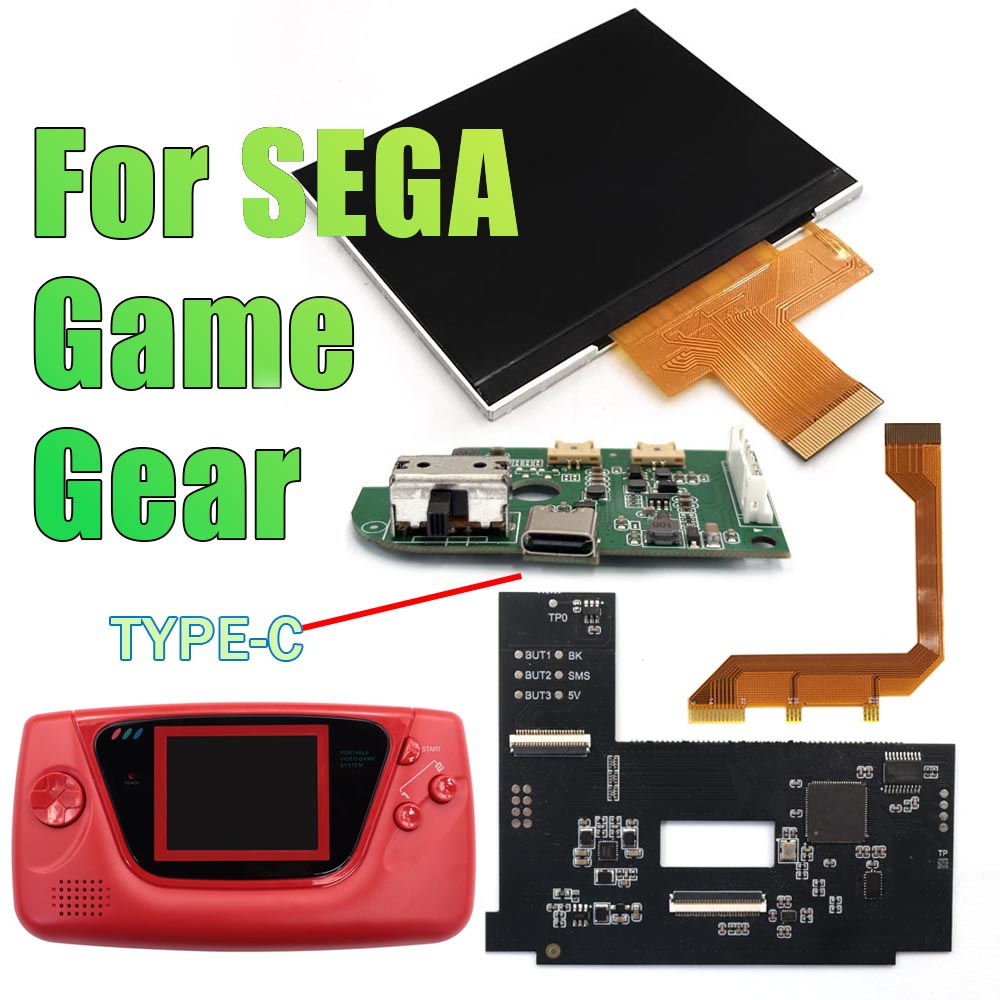 Retro Gaming La - HISPEEDIDO Rechargeable IPS Screen Highlight Brightness