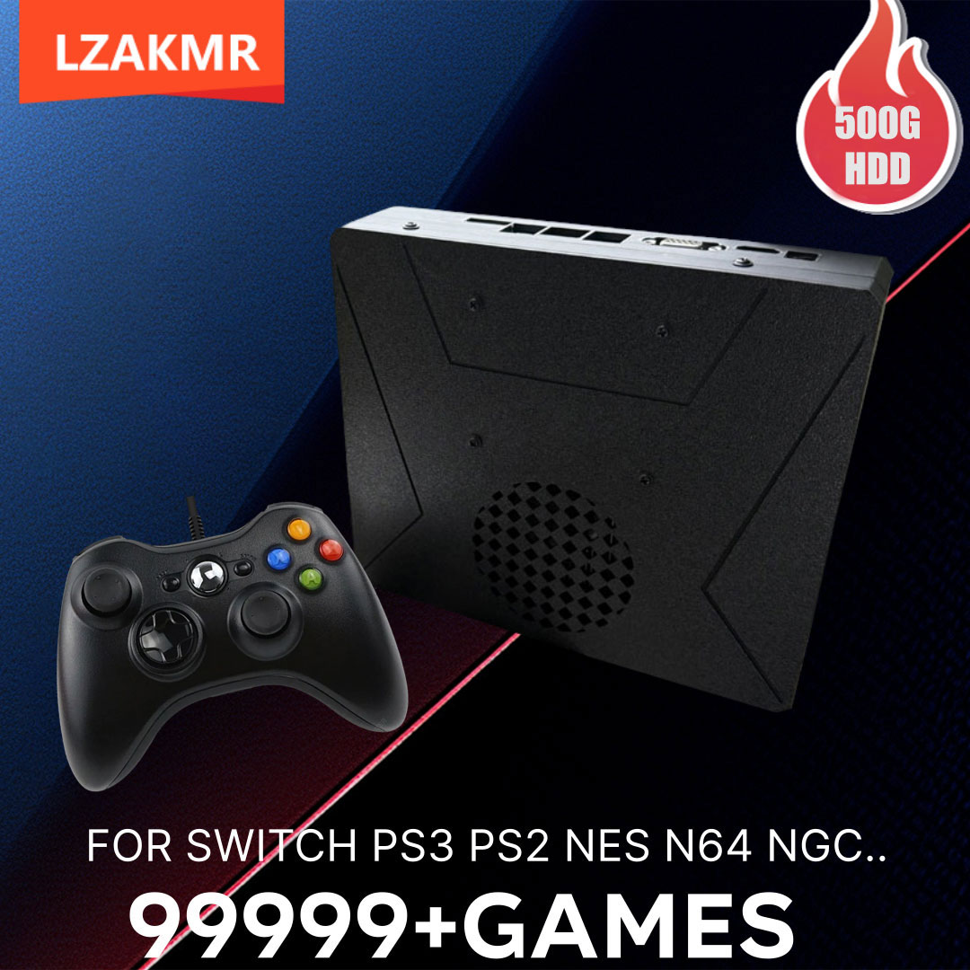 Retro Gaming Emulator - LZAKMR S1 Retro Game Console Dual