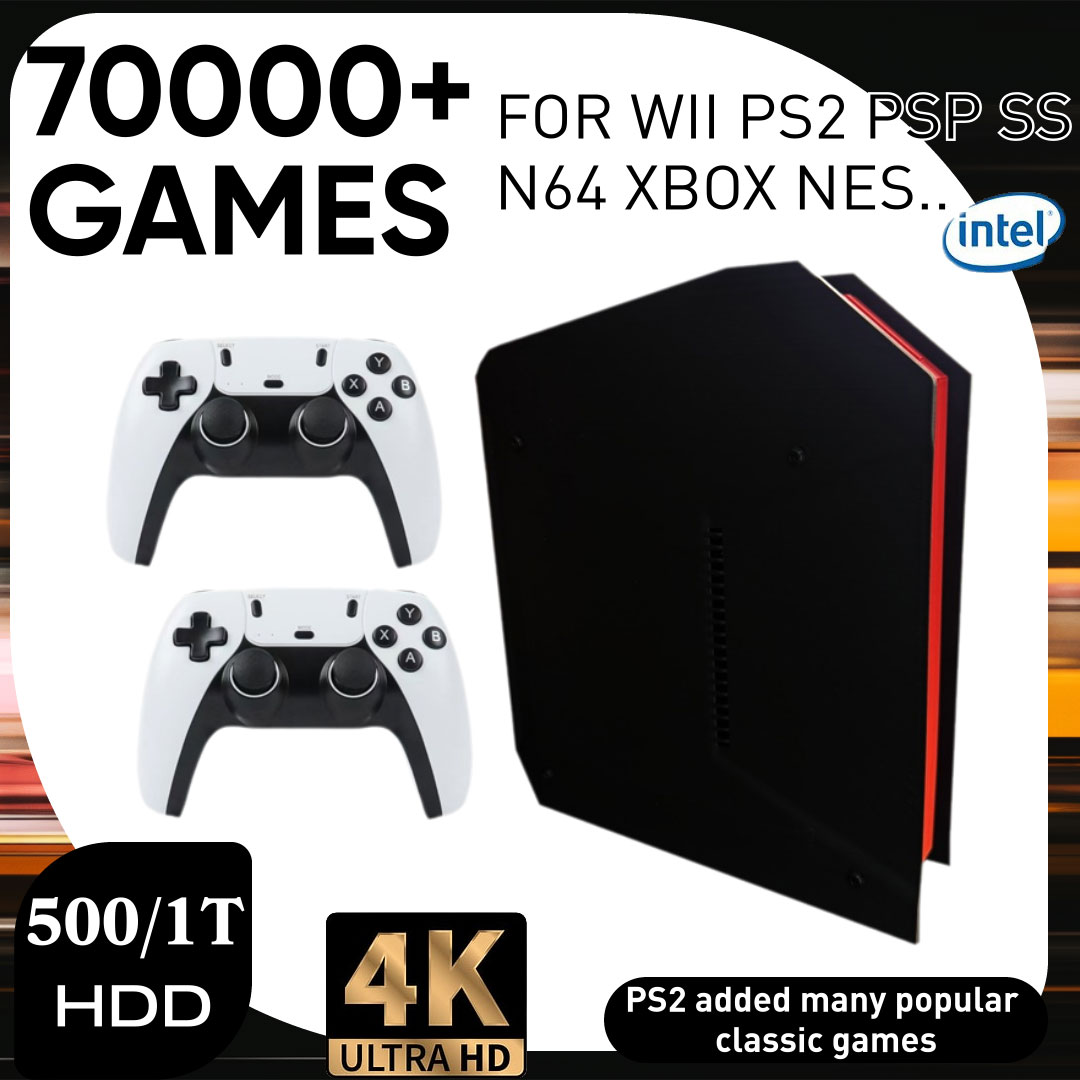 Retro Gaming Emulator - X4 Retro Video Game Console With