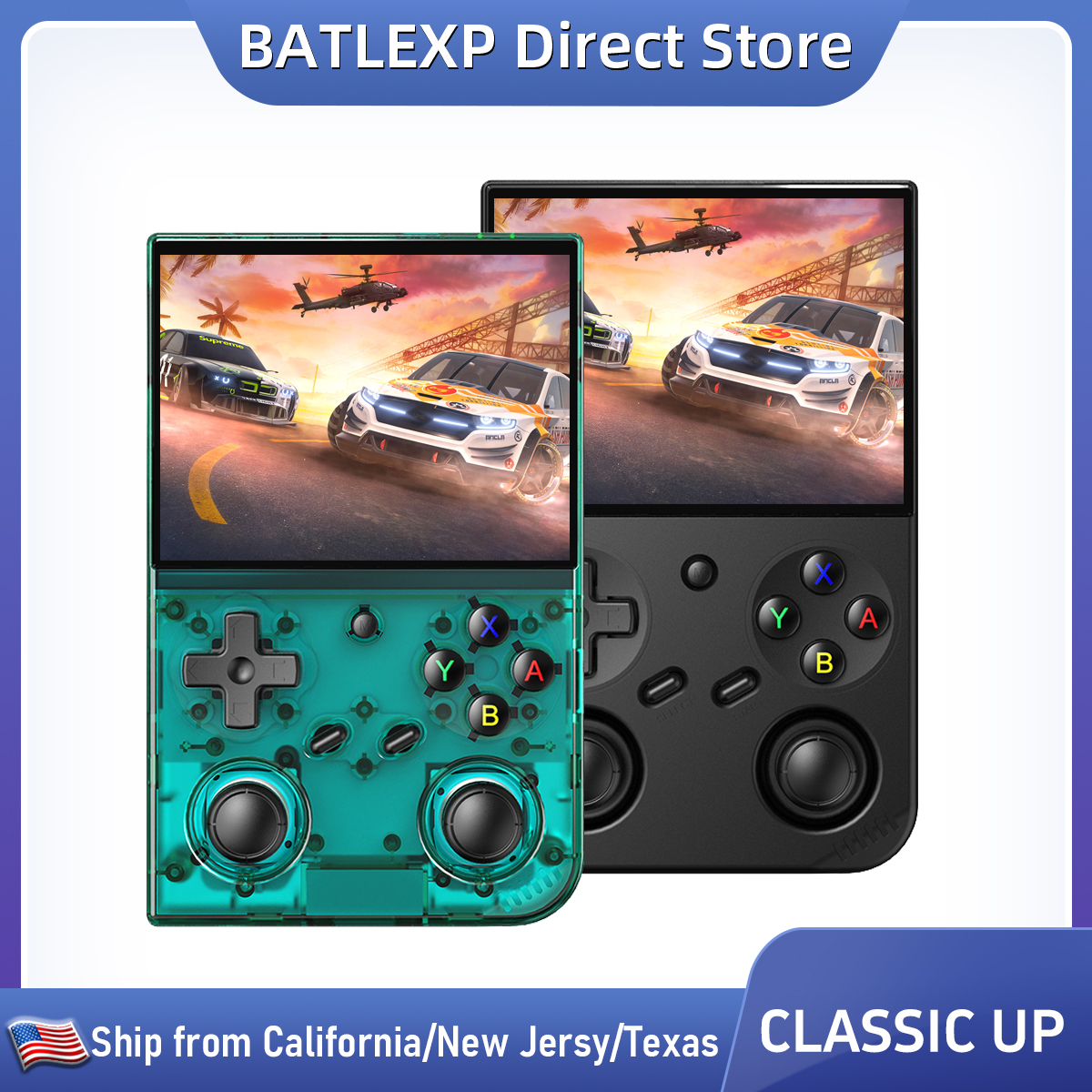 Retro X8 Gaming Console - BATLEXP Classic Up Retro Handheld Game