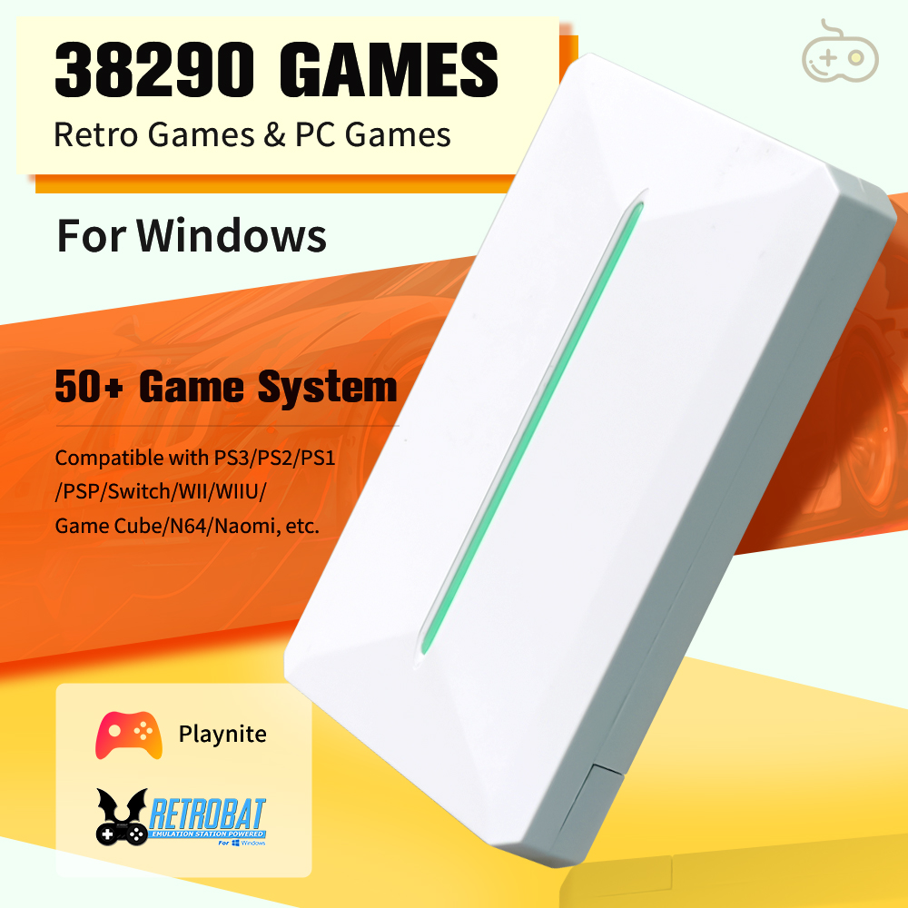 Retro Gaming N64 - Retro Gaming External Hard Disk For