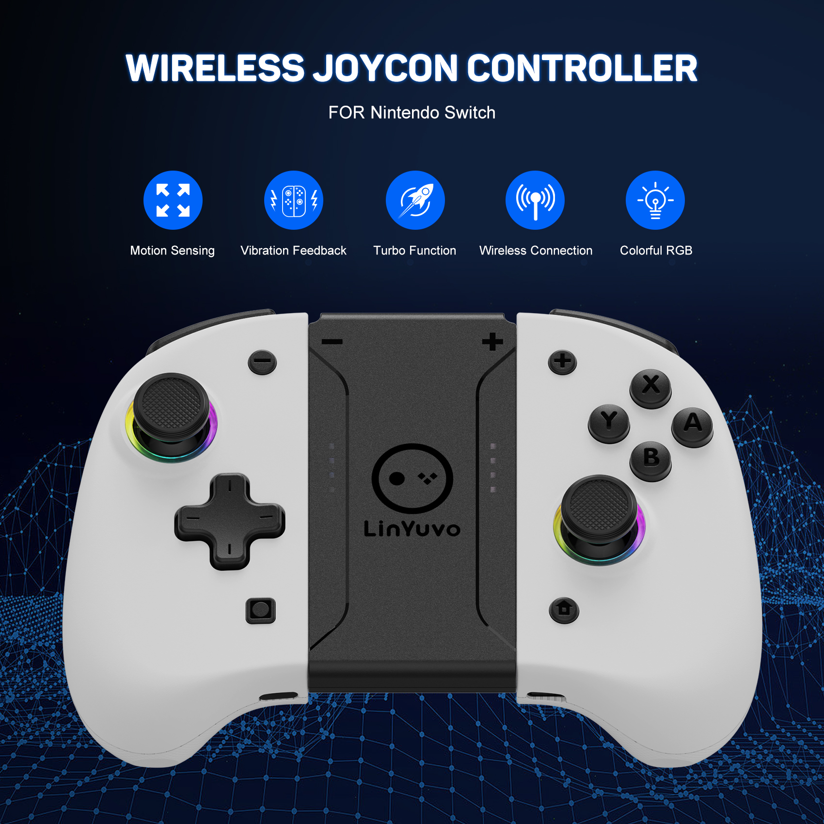 Retro Gaming Android - Wireless Bluetooth Controller For Nintendo Switch
