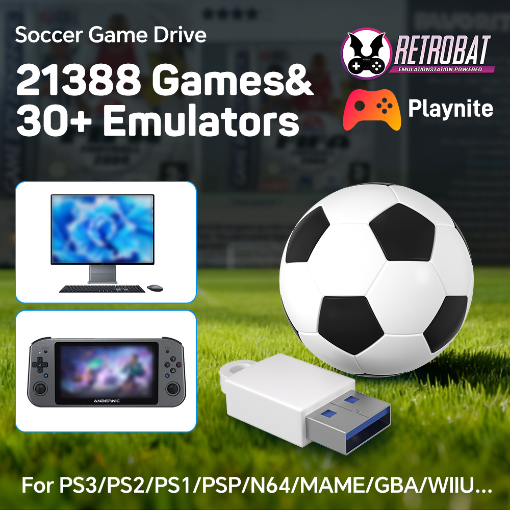 Retro Gaming Hard Drive - Portable Game HDD for N64/PS3/PS2/PS1/MAME/PSP Retro
