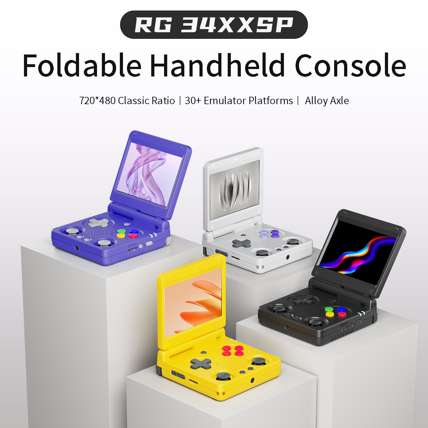 Anbernic RG34XXSP RG35XXSP Fli - Retro X8 Gaming Console review and price
