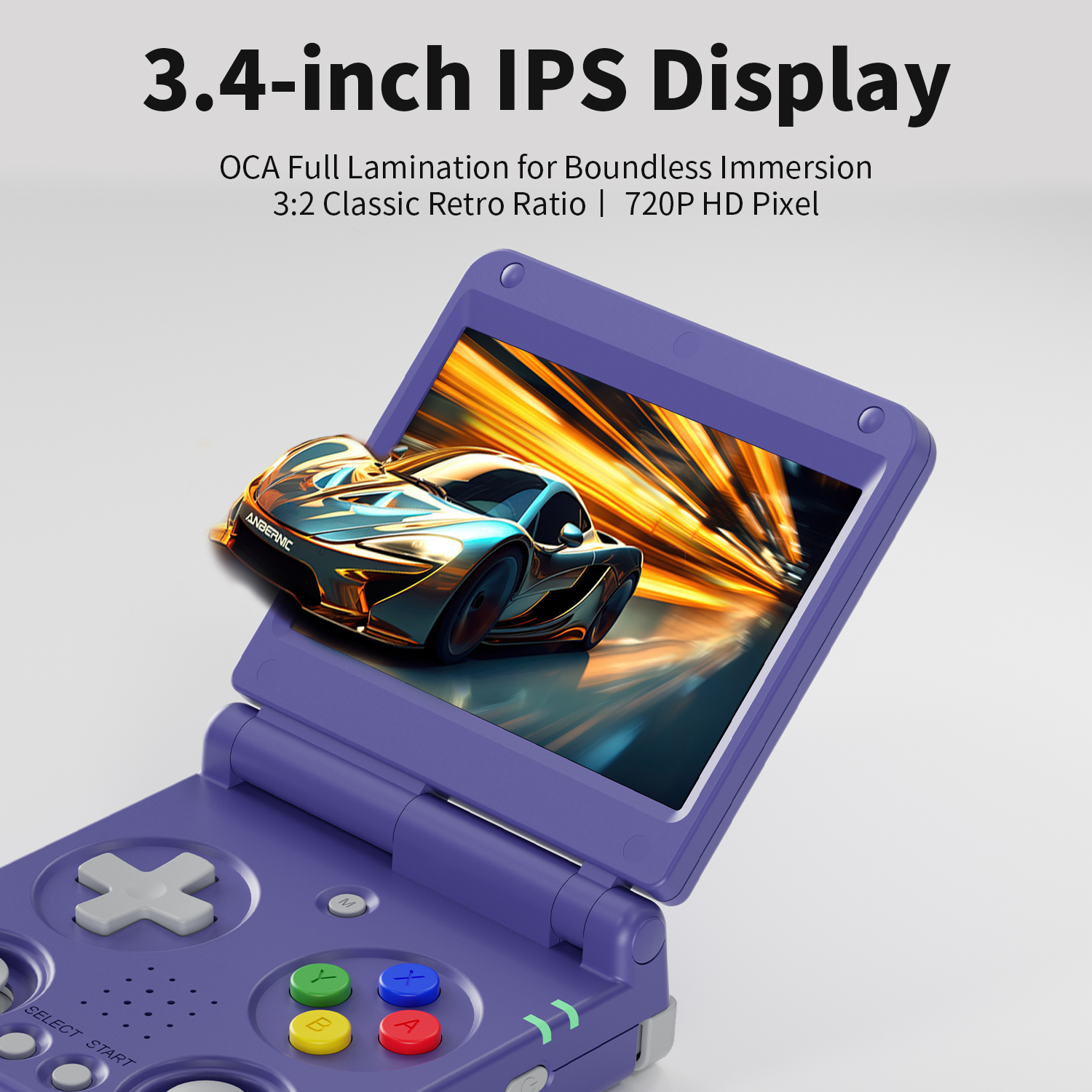 Anbernic RG34XXSP RG35XXSP Fli - Retro X8 Gaming Console review and price