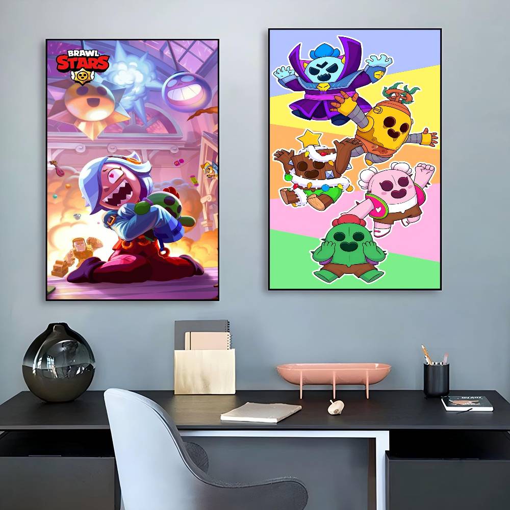 Anime Game Brawl Stars Movie S - Retro Gaming Aesthetic review and price