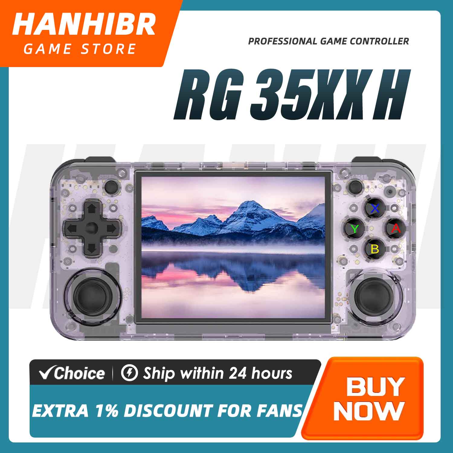 ANBERNIC RG35XX H Horizontal R - Retro Gaming La review and price