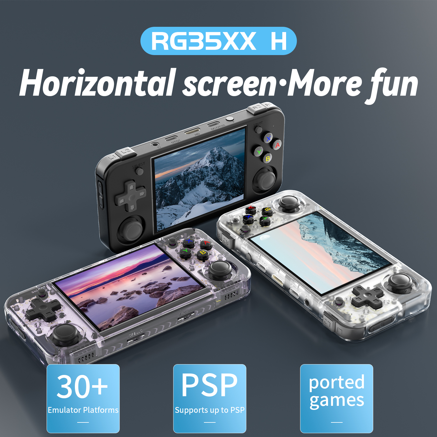 ANBERNIC RG35XX H Horizontal R - Retro Gaming La review and price