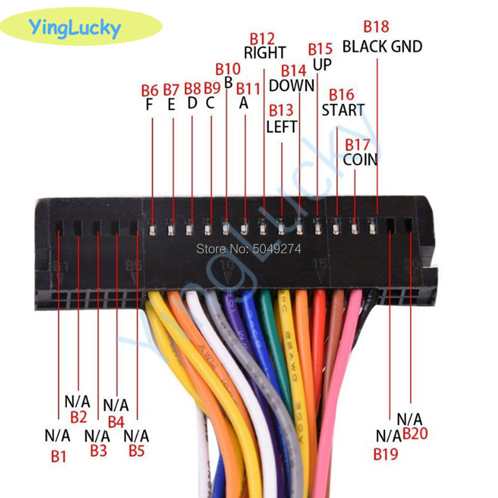 Arcade Cabinet 40-pin Wire Har - Retro Gaming Store review and price