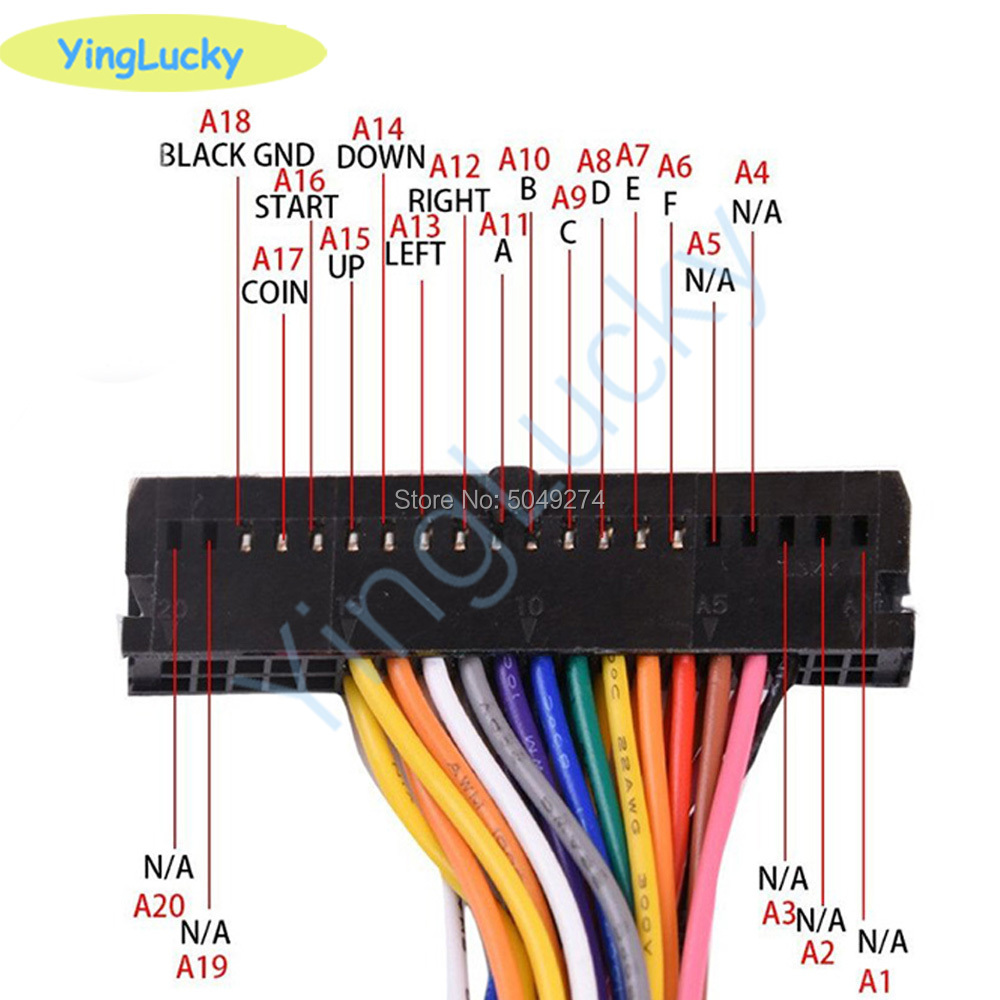 Arcade Cabinet 40-pin Wire Har - Retro Gaming Store review and price
