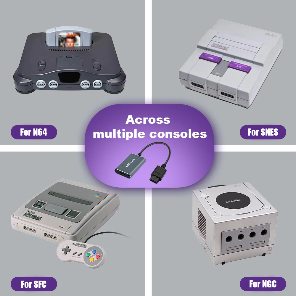 Bitfunx 720P Svideo / AV To HD - Retro Gaming N64 review and price