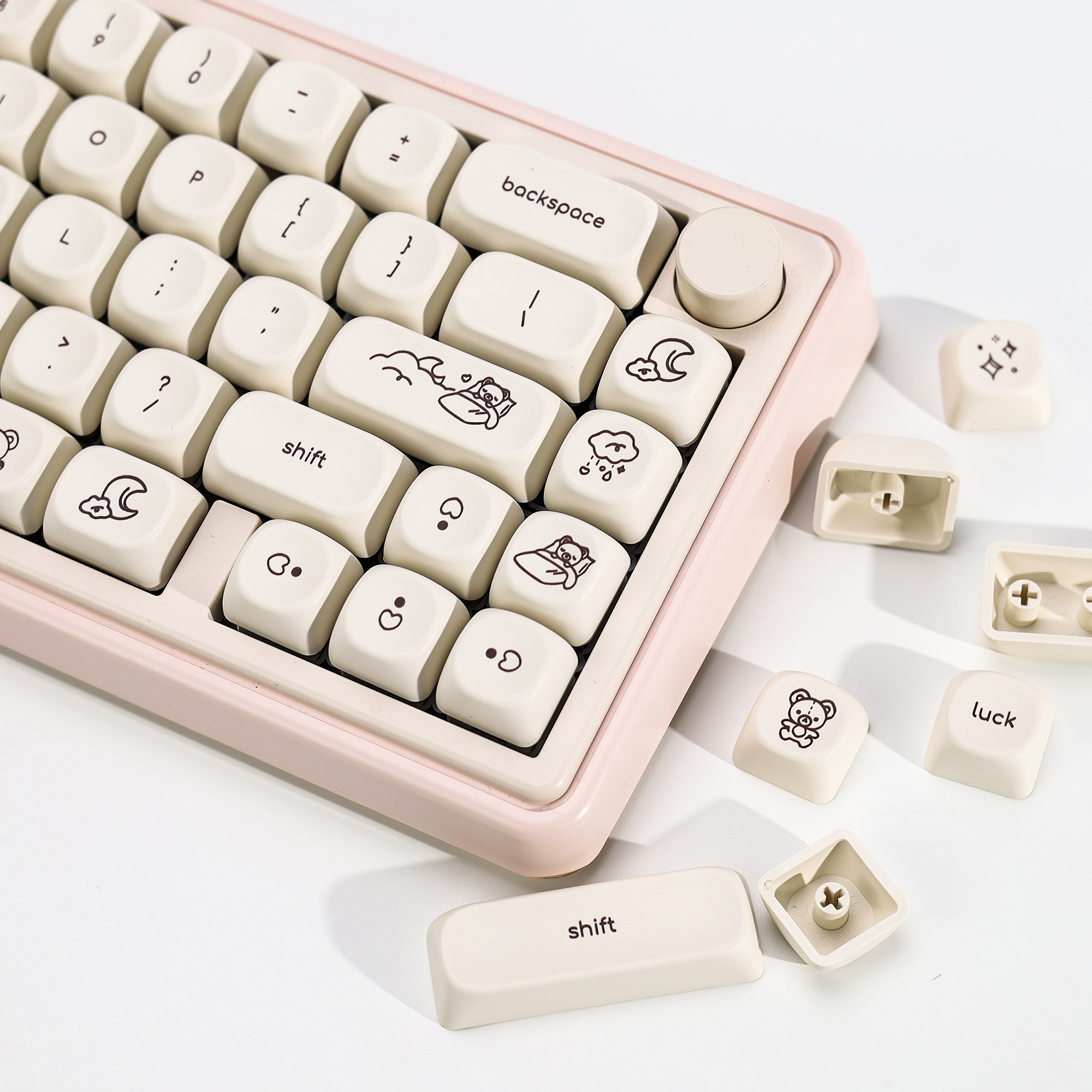 KBDiy Cute Bear Tales Keycaps  - Retro Gaming Style review and price
