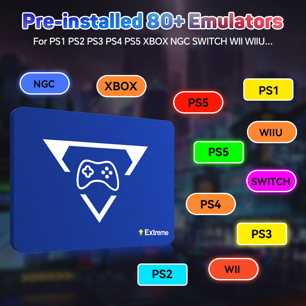 2TB Gaming Emulation Hard Driv - Retro Gaming Hard Drive review and price