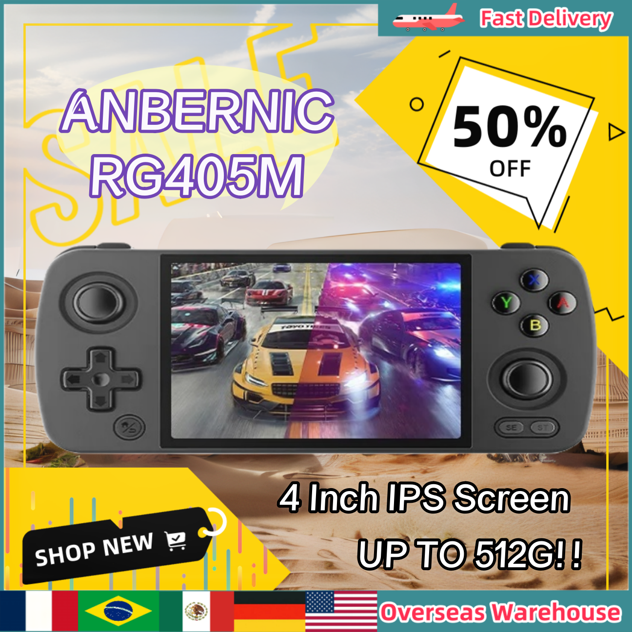 ANBERNIC RG405M Portable Retro - Retro Gaming Android review and price