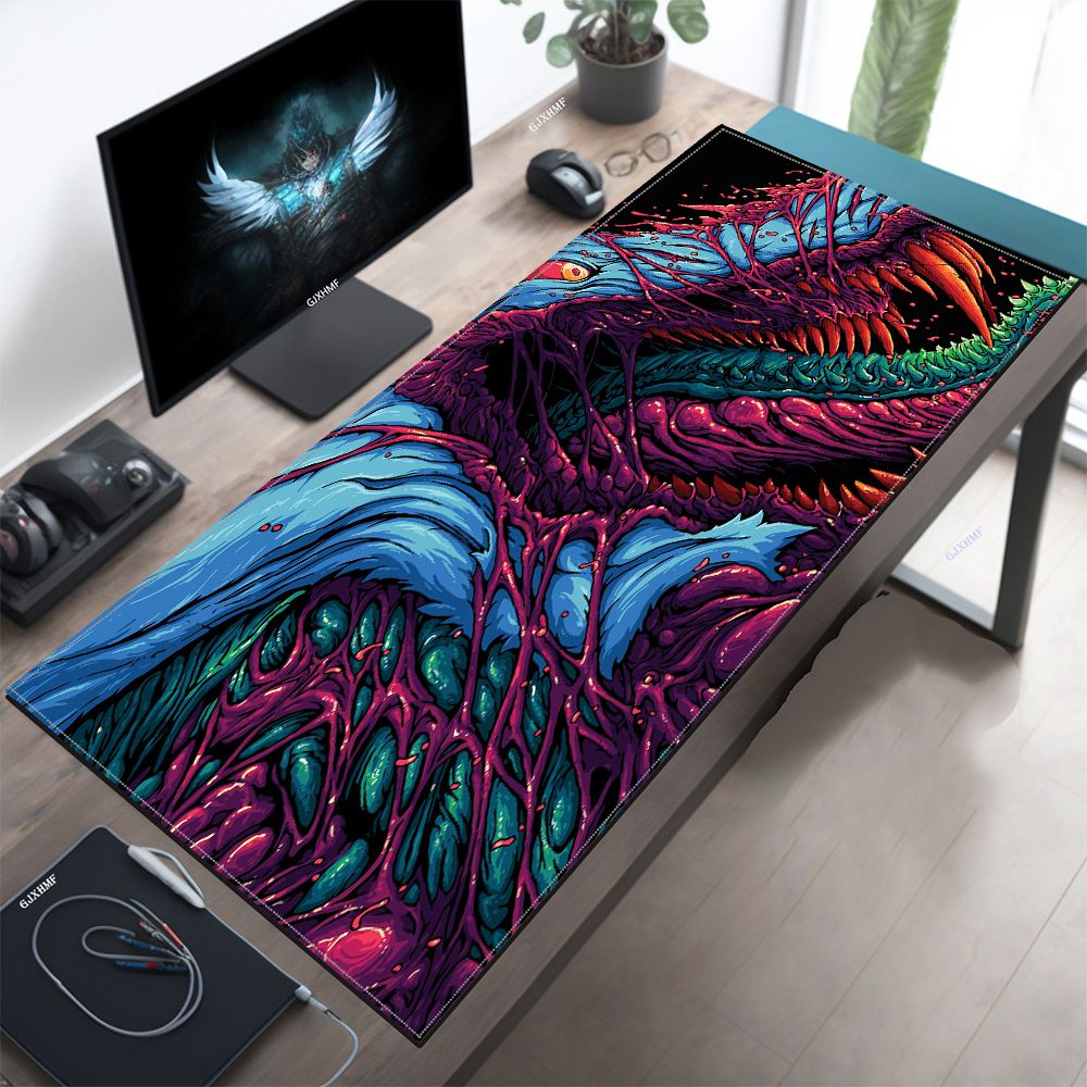 Japan Red Mouse Pad Neon Gore  - Retro Gaming Style review and price