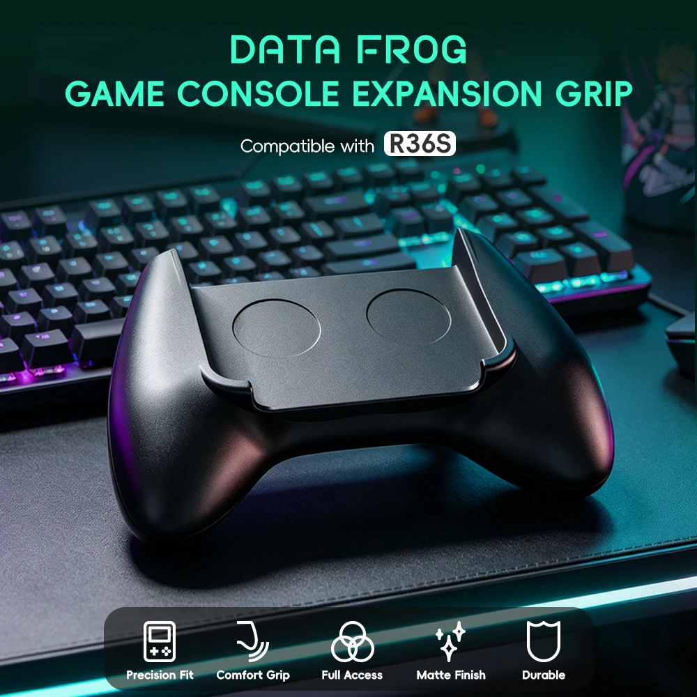 Data Frog R36S Game Grip Ergon - Retro Gaming Pro review and price