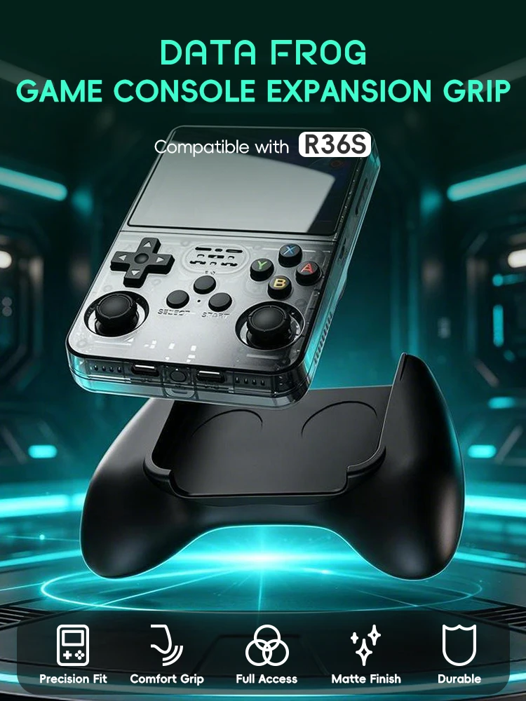Data Frog R36S Game Grip Ergon - Retro Gaming Pro review and price