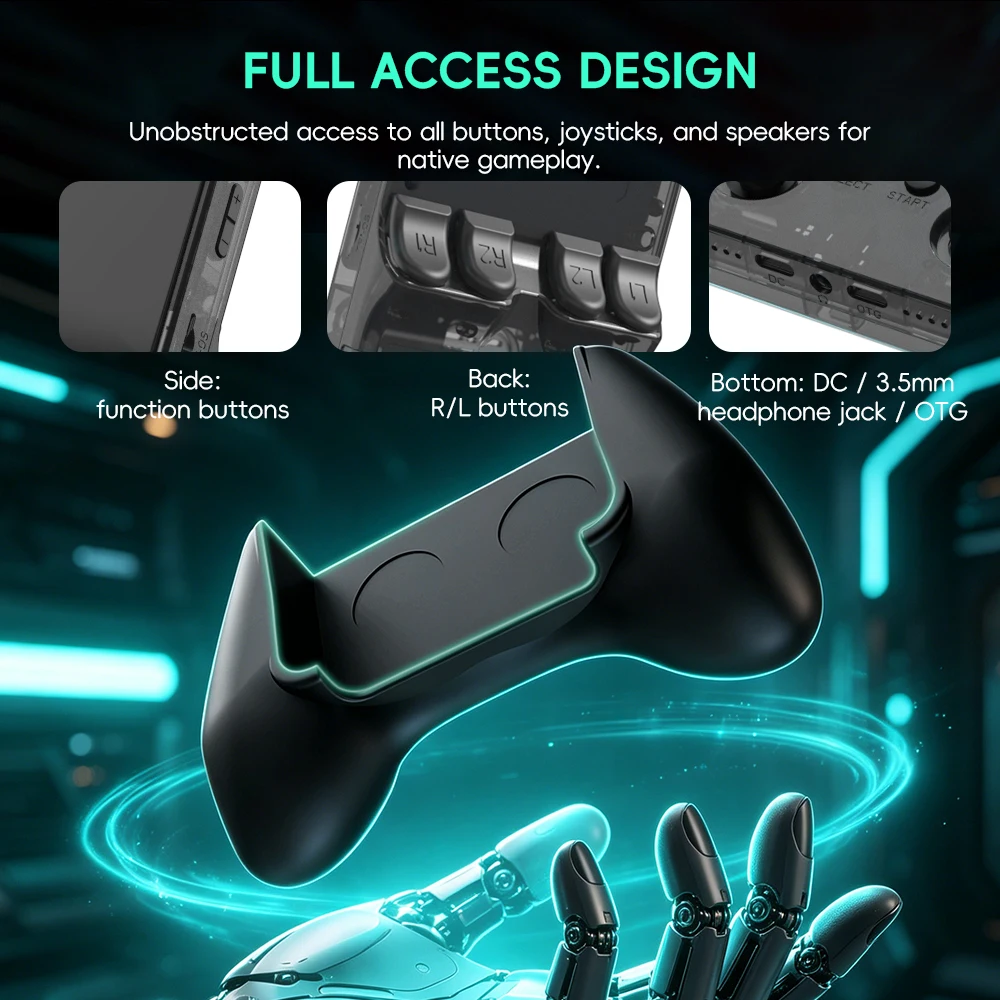 Data Frog R36S Game Grip Ergon - Retro Gaming Pro review and price