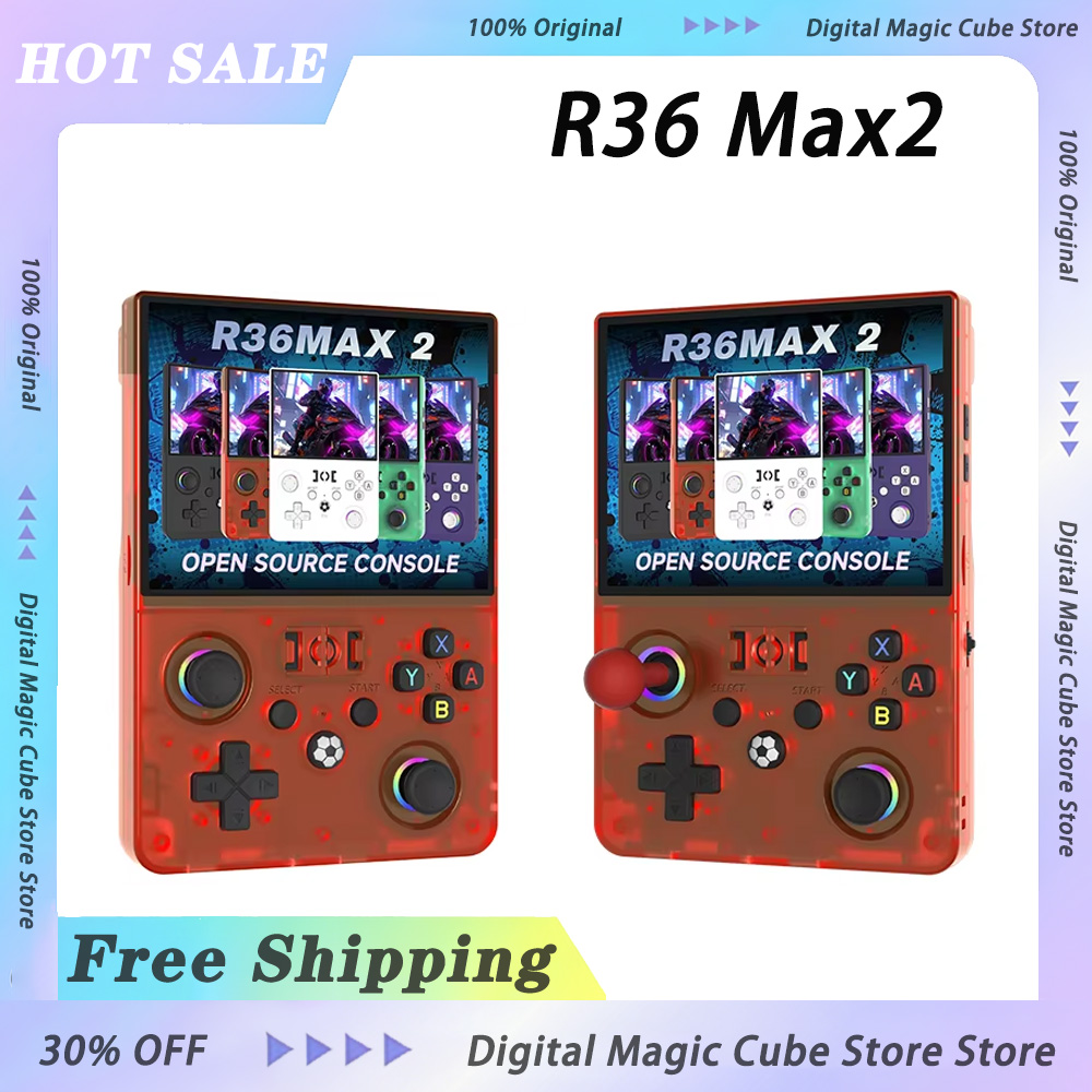 R36 Max2 Linux System Handheld - Retro Gaming Style review and price