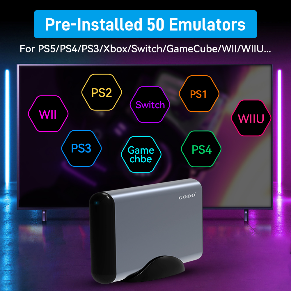 Mix 6T Portable Emulator Game  - Retro Gaming Hard Drive review and price