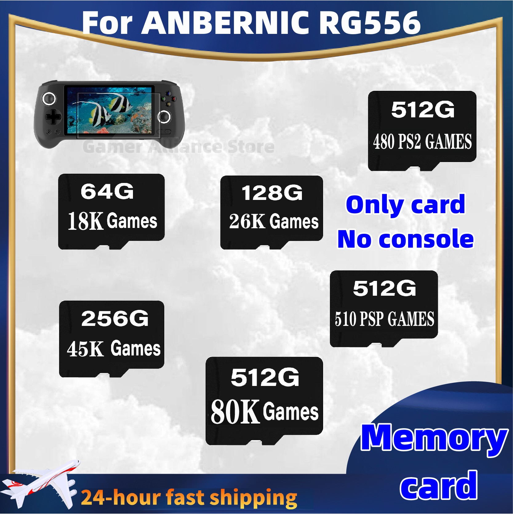 For ANBERNIC RG556 Handheld Re - Memory Card Ps1 review and price