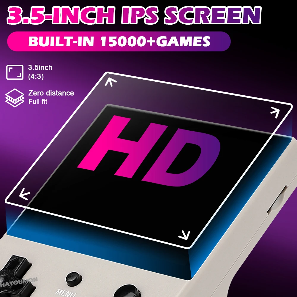 Classic Gray R350S Retro Handh - Retro Gaming Years review and price