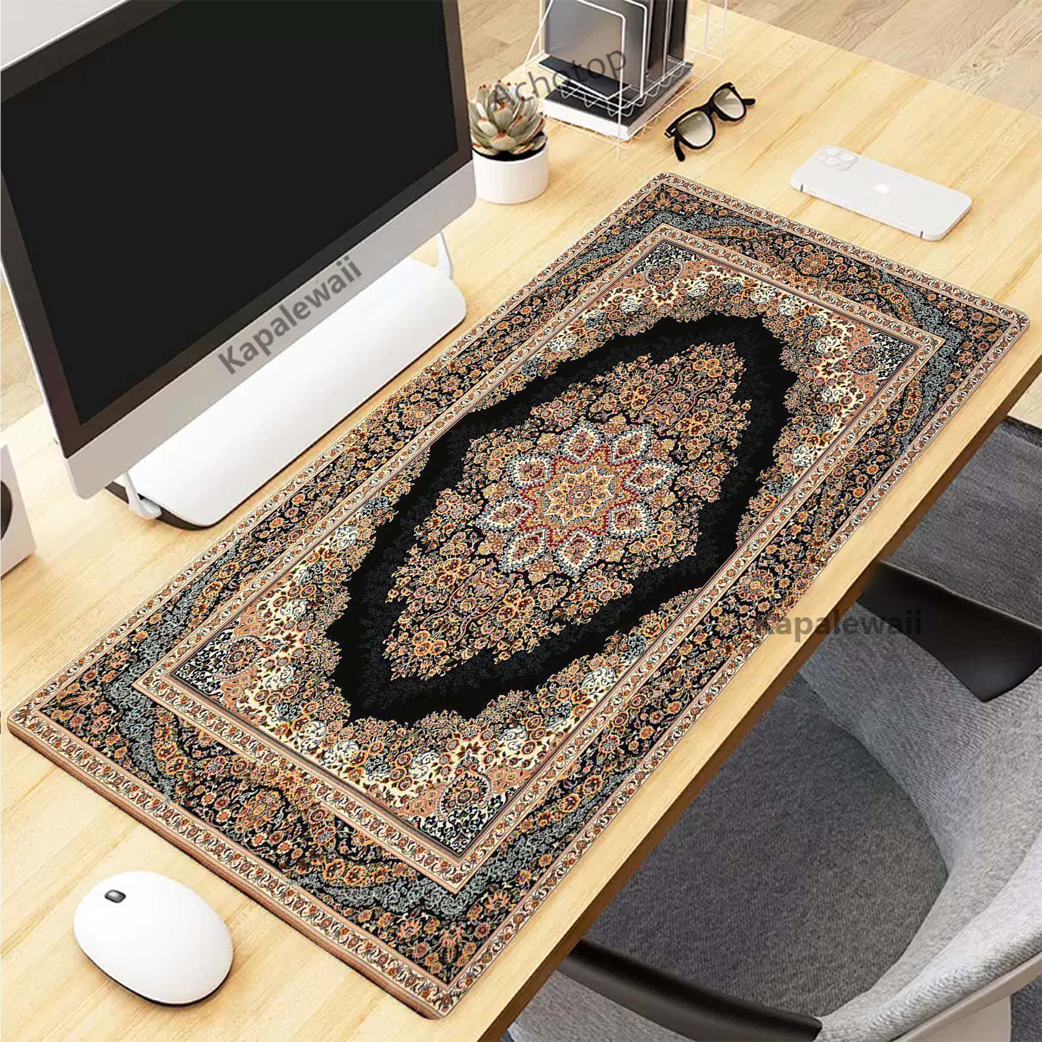 Retro Persian Carpet Mouse Pad - Retro Gaming Style review and price