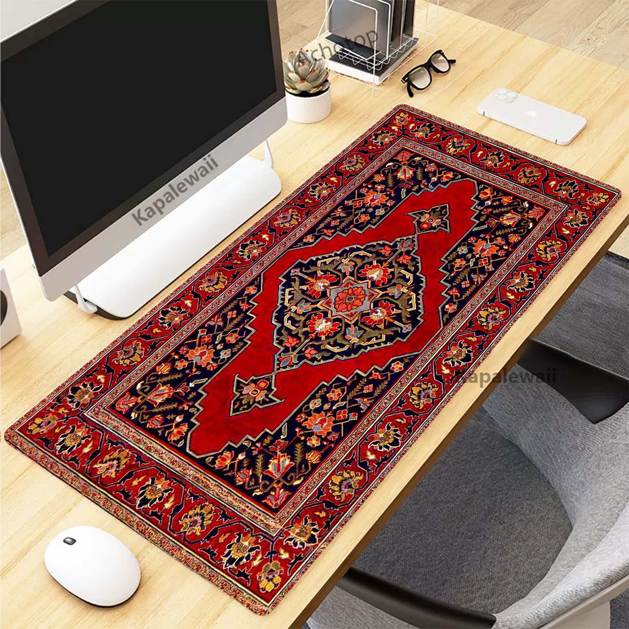 Retro Persian Carpet Mouse Pad - Retro Gaming Style review and price