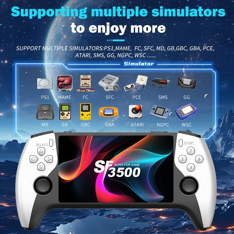 SF3500 Retro Handheld Game Con - Retro Gaming Devices review and price