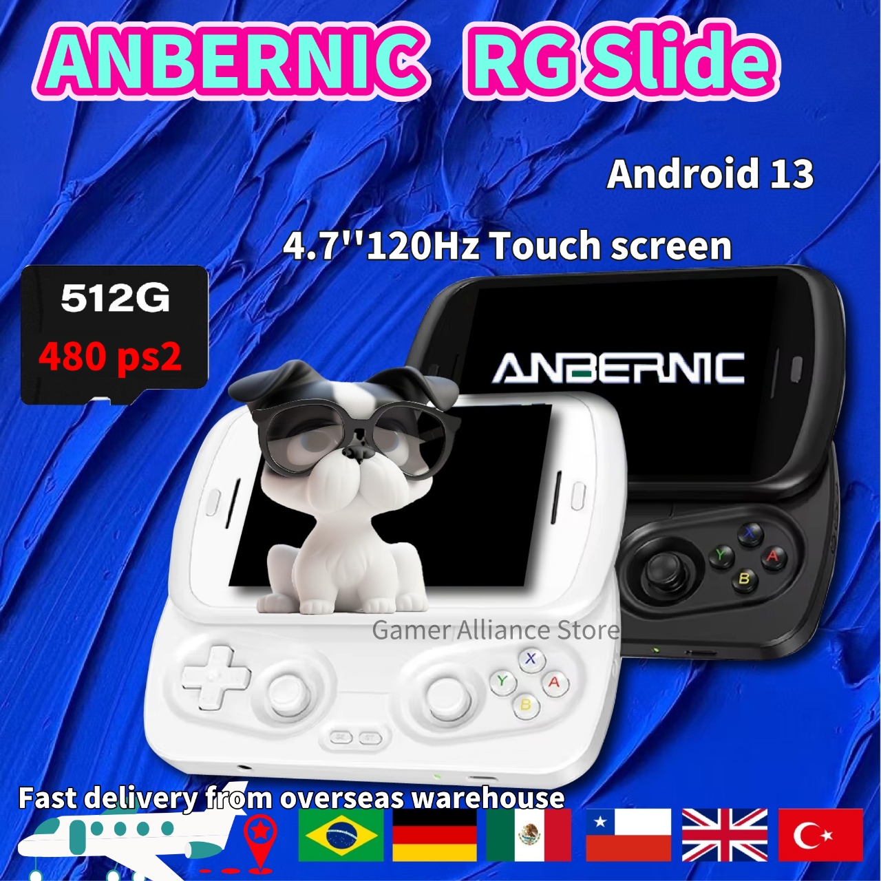 ANBERNIC RG Slide RGSlide Retr - Retro Gaming Android review and price