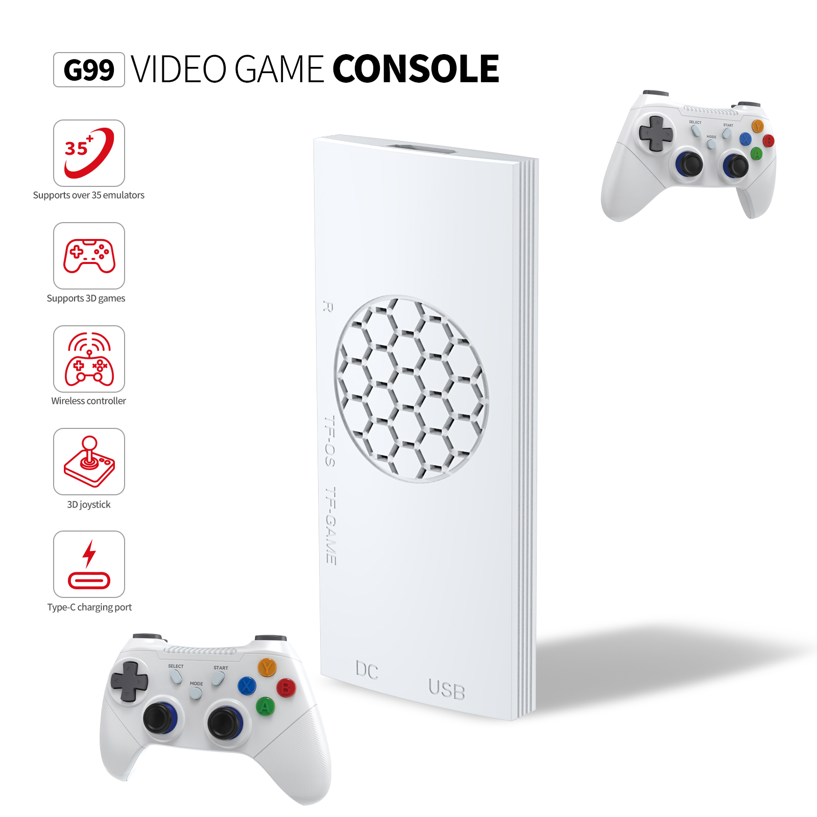 8-Core Processor Game Console  - Retro Gaming Emulator review and price