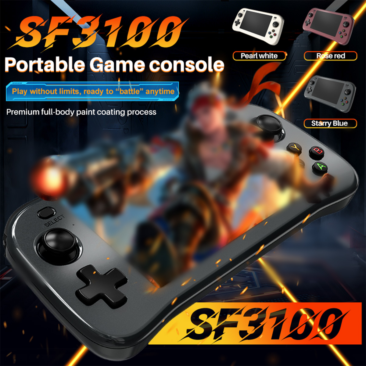 SF3100 Portable Handheld Game  - Retro Gaming Devices review and price