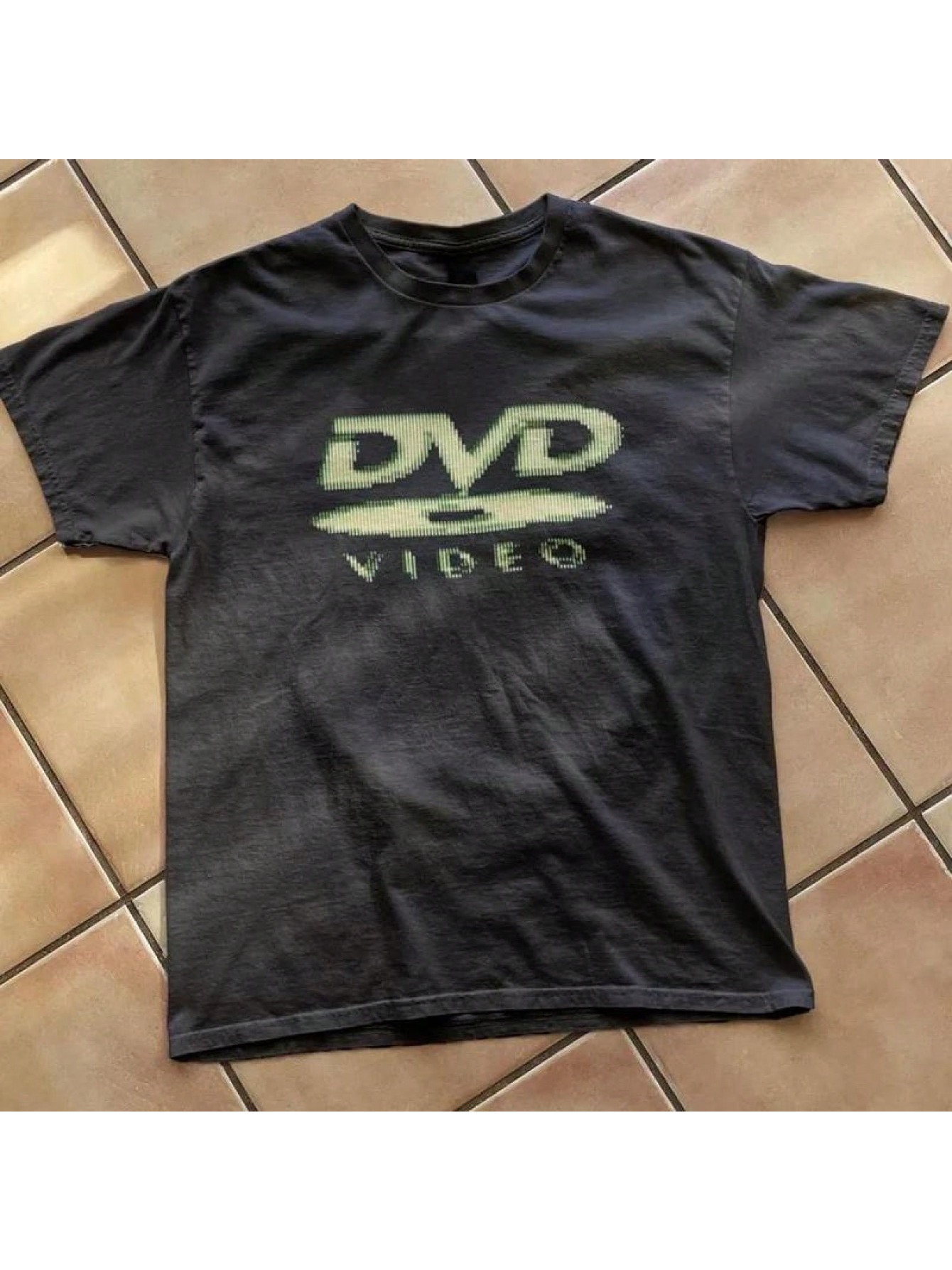 DVD Video Nostalgic Green Logo - Retro Gaming Aesthetic review and price