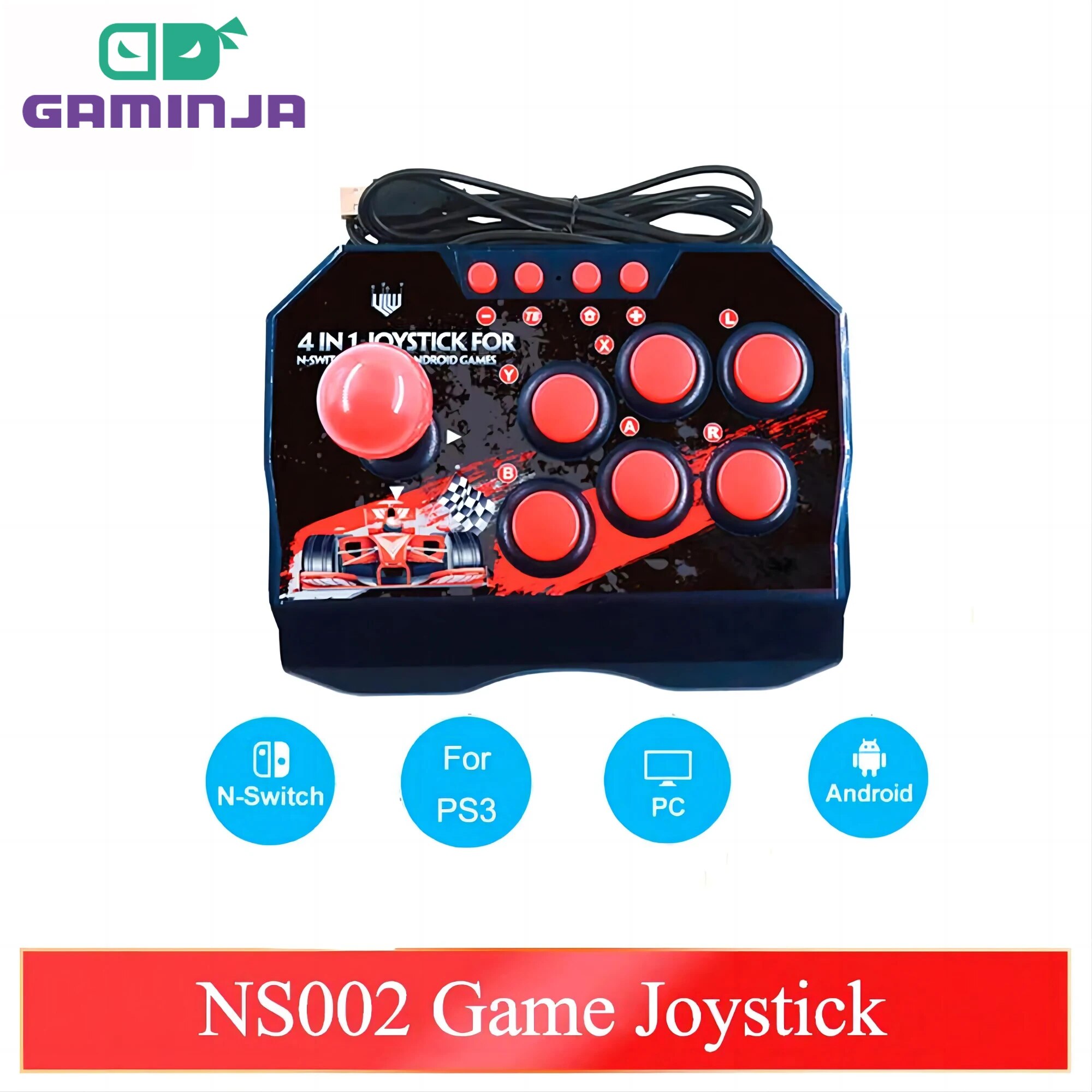 GAMINJA NS002 4 In 1 Retro Arc - Retro X8 Gaming Console review and price