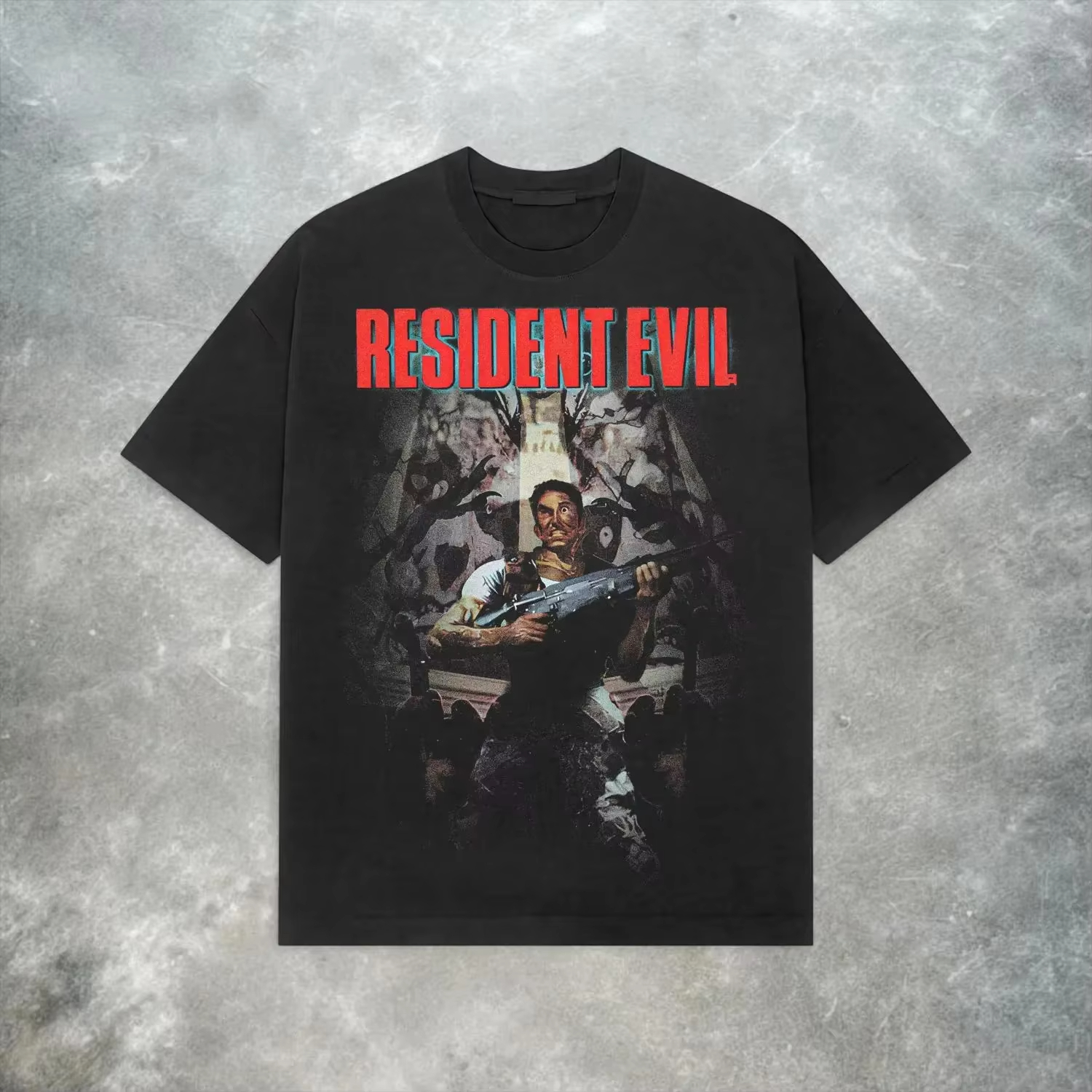Resident Evil T-shirt_ Y2K Ret - Retro Gaming Aesthetic review and price