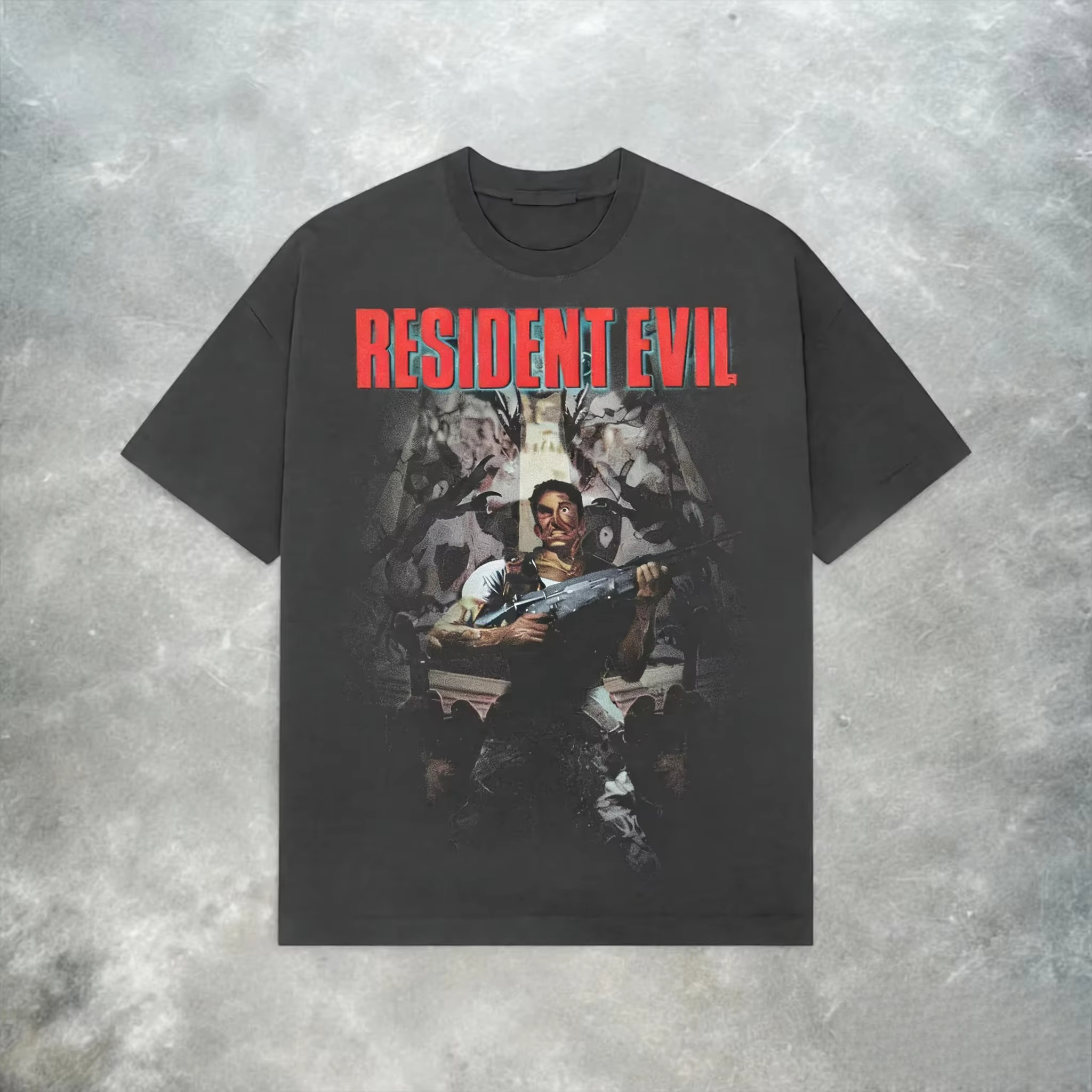 Resident Evil T-shirt_ Y2K Ret - Retro Gaming Aesthetic review and price