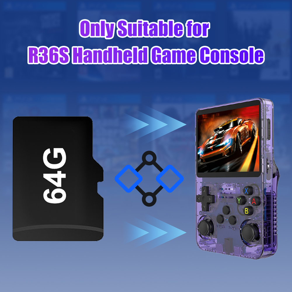 64G Game TF Card for R36S Vide - Retro Gaming N64 review and price