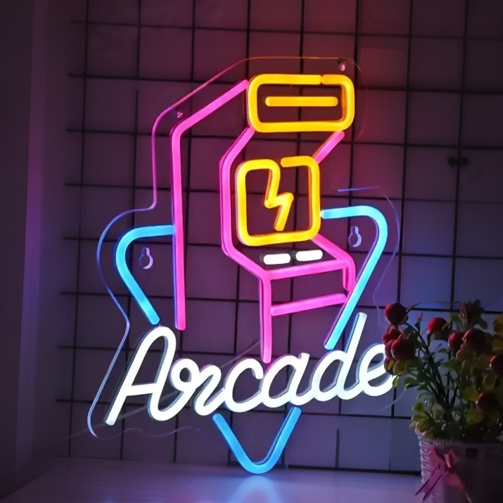 Retro Pixel Neon Sign LED | US - Retro Gaming Years review and price