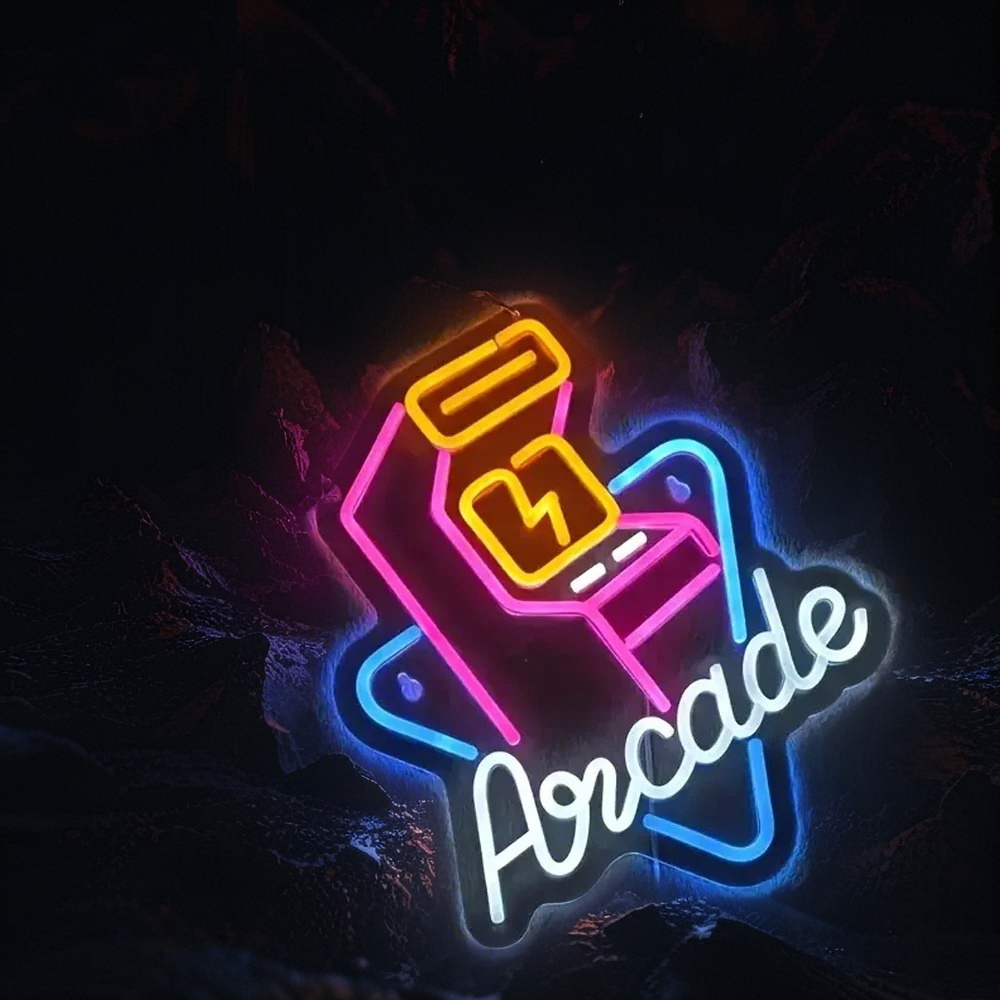Retro Pixel Neon Sign LED | US - Retro Gaming Years review and price