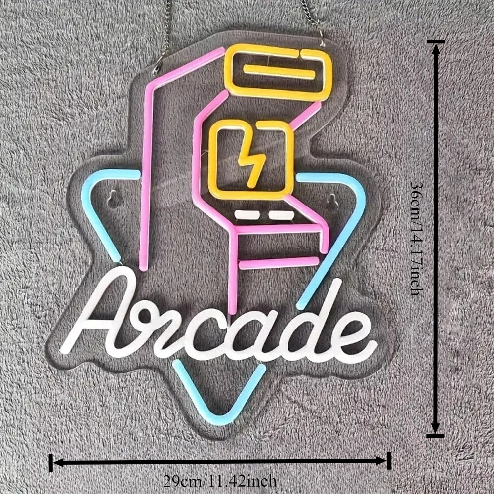 Retro Pixel Neon Sign LED | US - Retro Gaming Years review and price