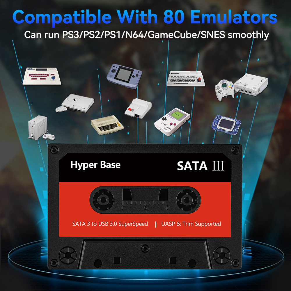 Batocera 500G/2T Retro Game Ha - Retro Gaming Hard Drive review and price