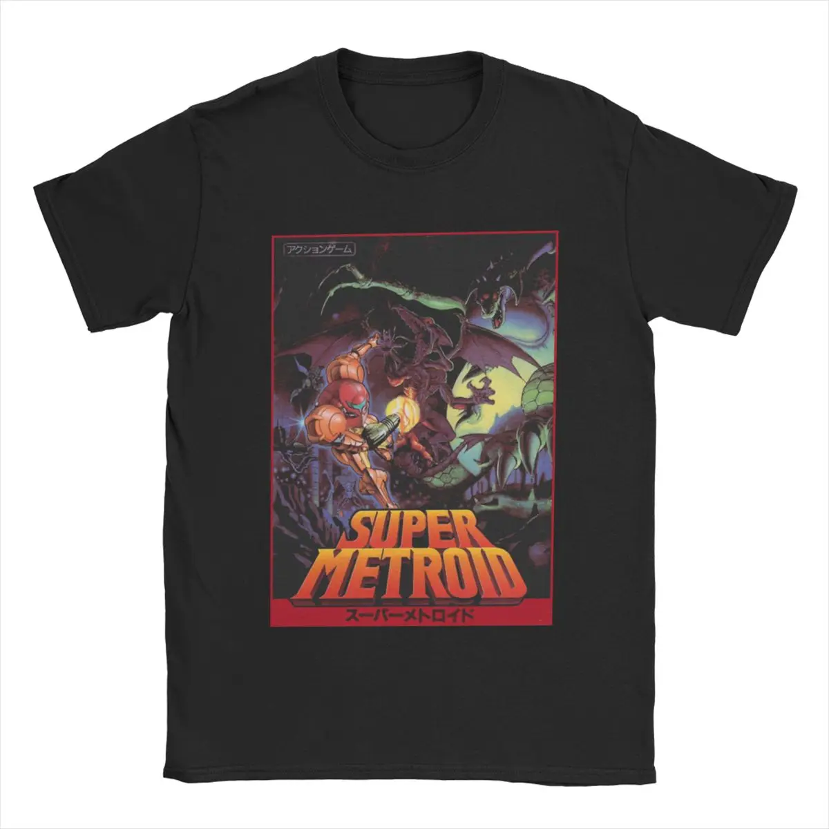 2025 New Super Metroid T-Shirt - Retro Gaming Aesthetic review and price