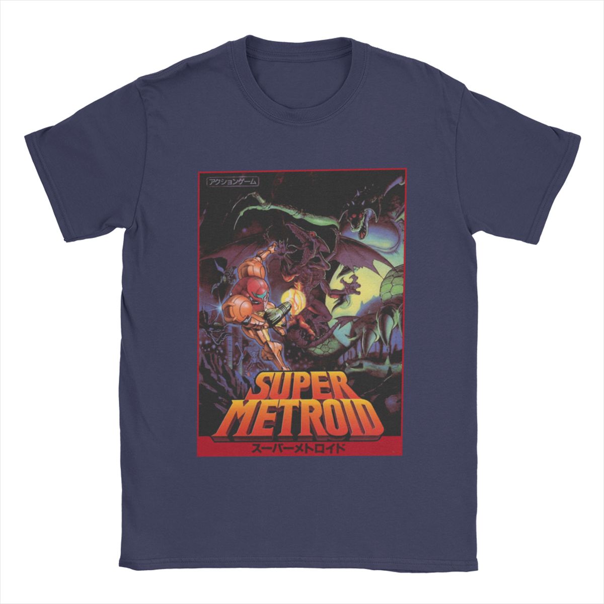 2025 New Super Metroid T-Shirt - Retro Gaming Aesthetic review and price