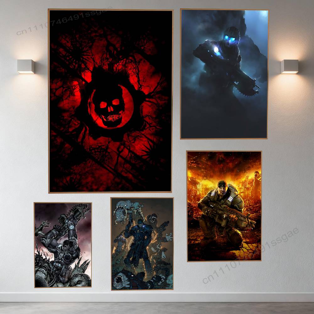Game G-Gears of W-War Poster R - Retro Gaming Aesthetic review and price