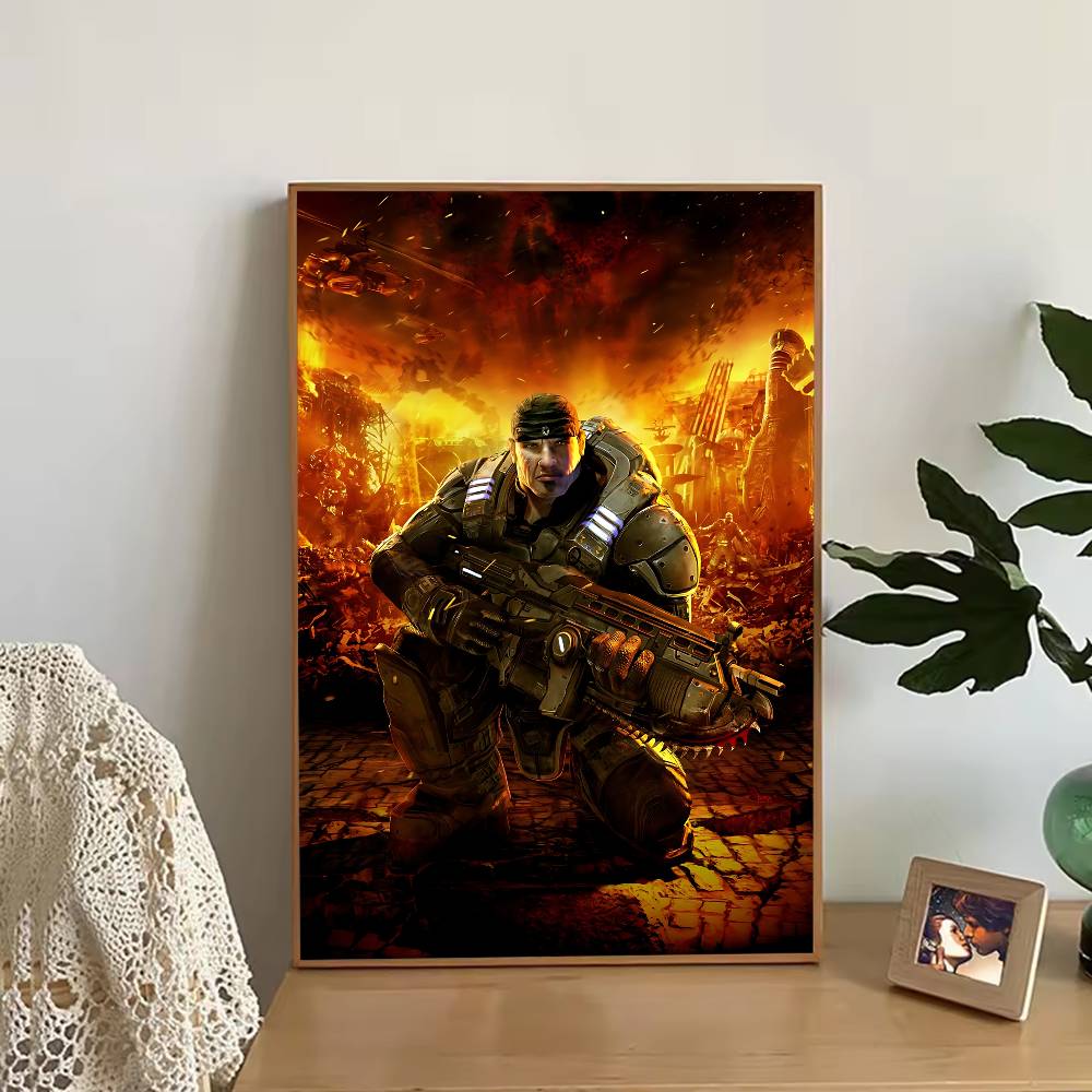 Game G-Gears of W-War Poster R - Retro Gaming Aesthetic review and price