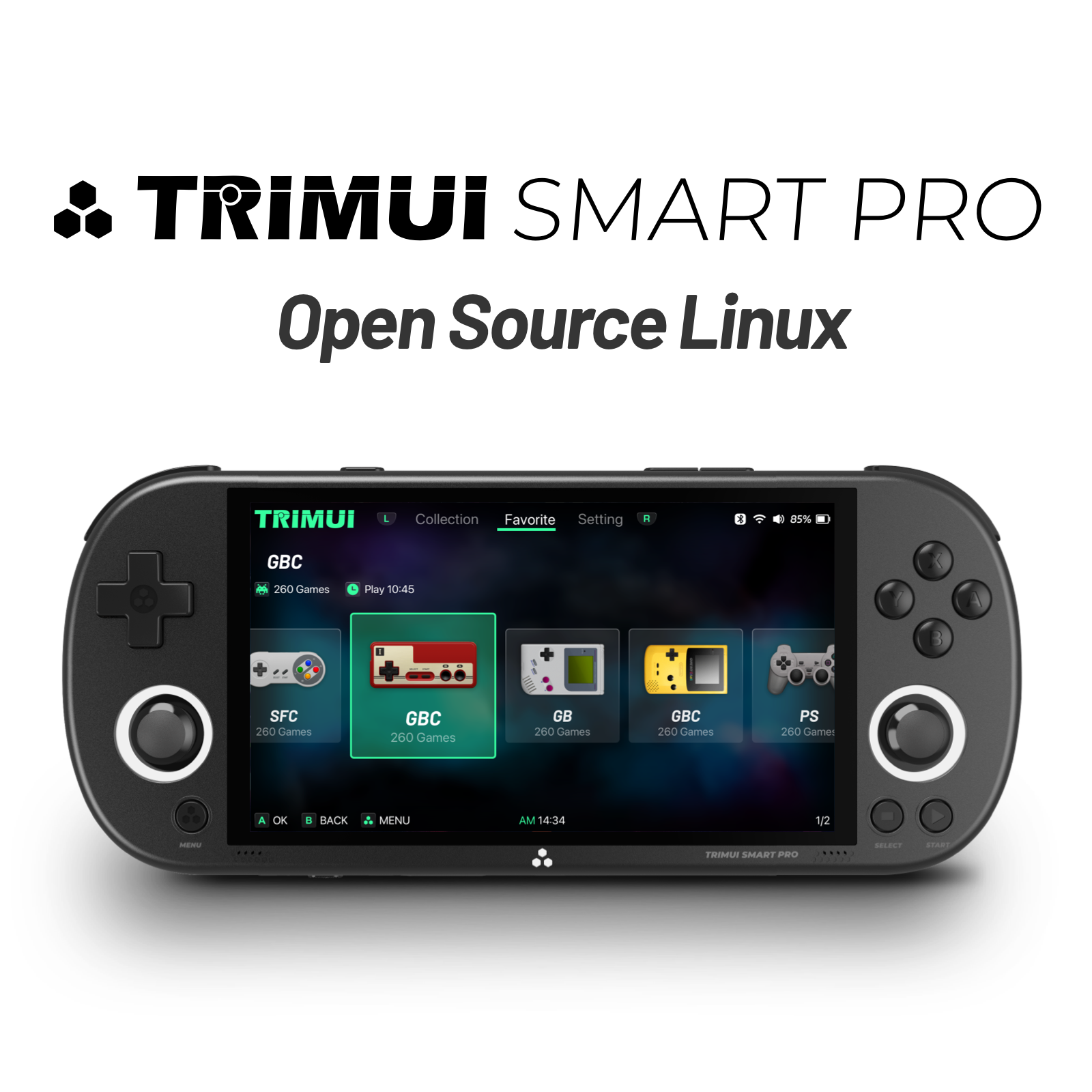 Trimui Smart Pro Handheld Game - Retro Gaming Devices review and price