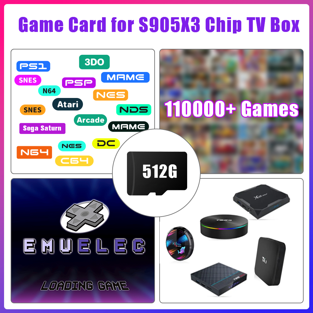 Game TF Card for S905X3 Chip T - Retro Gaming N64 review and price