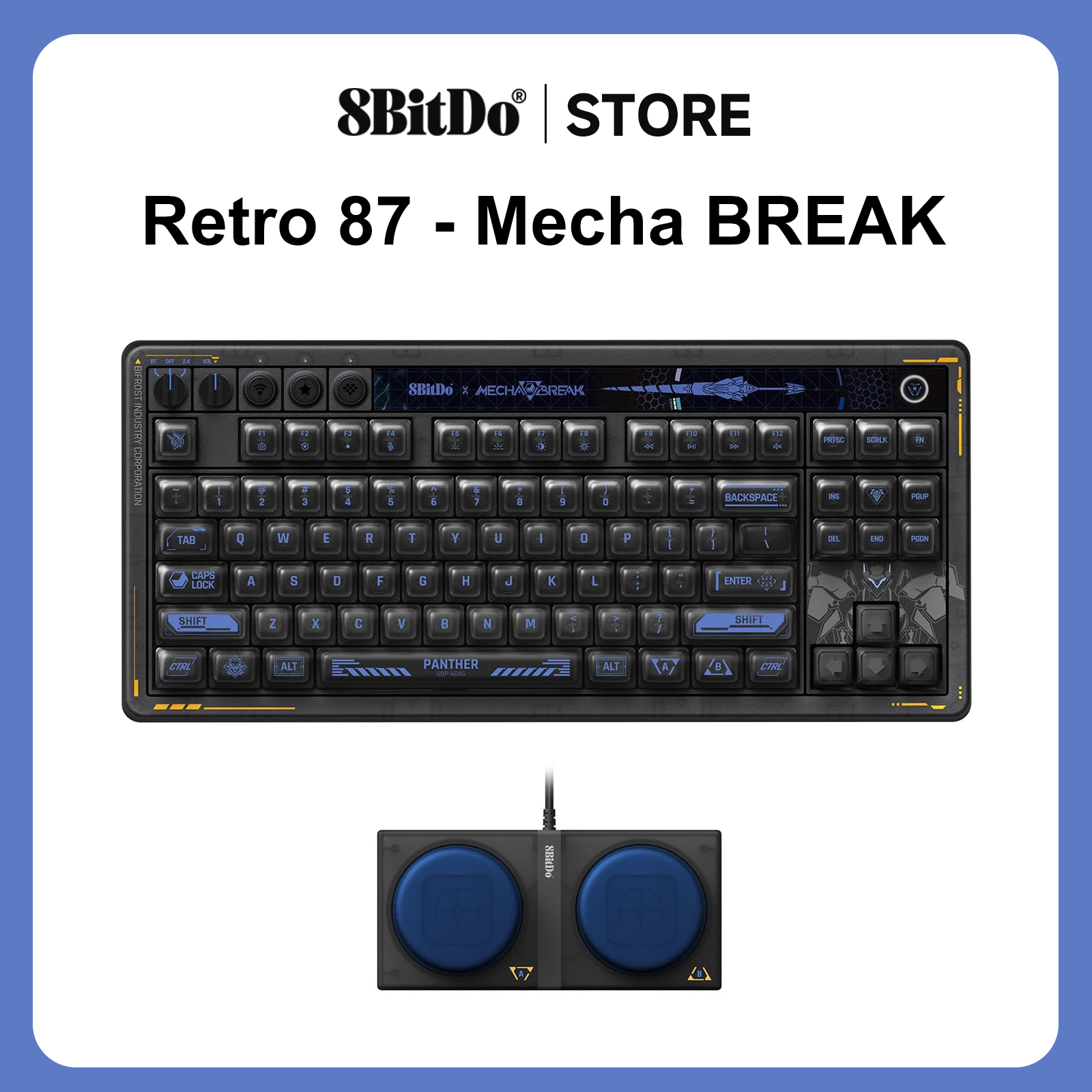 8BitDo Retro 87 Mechanical Key - Retro Gaming Android review and price