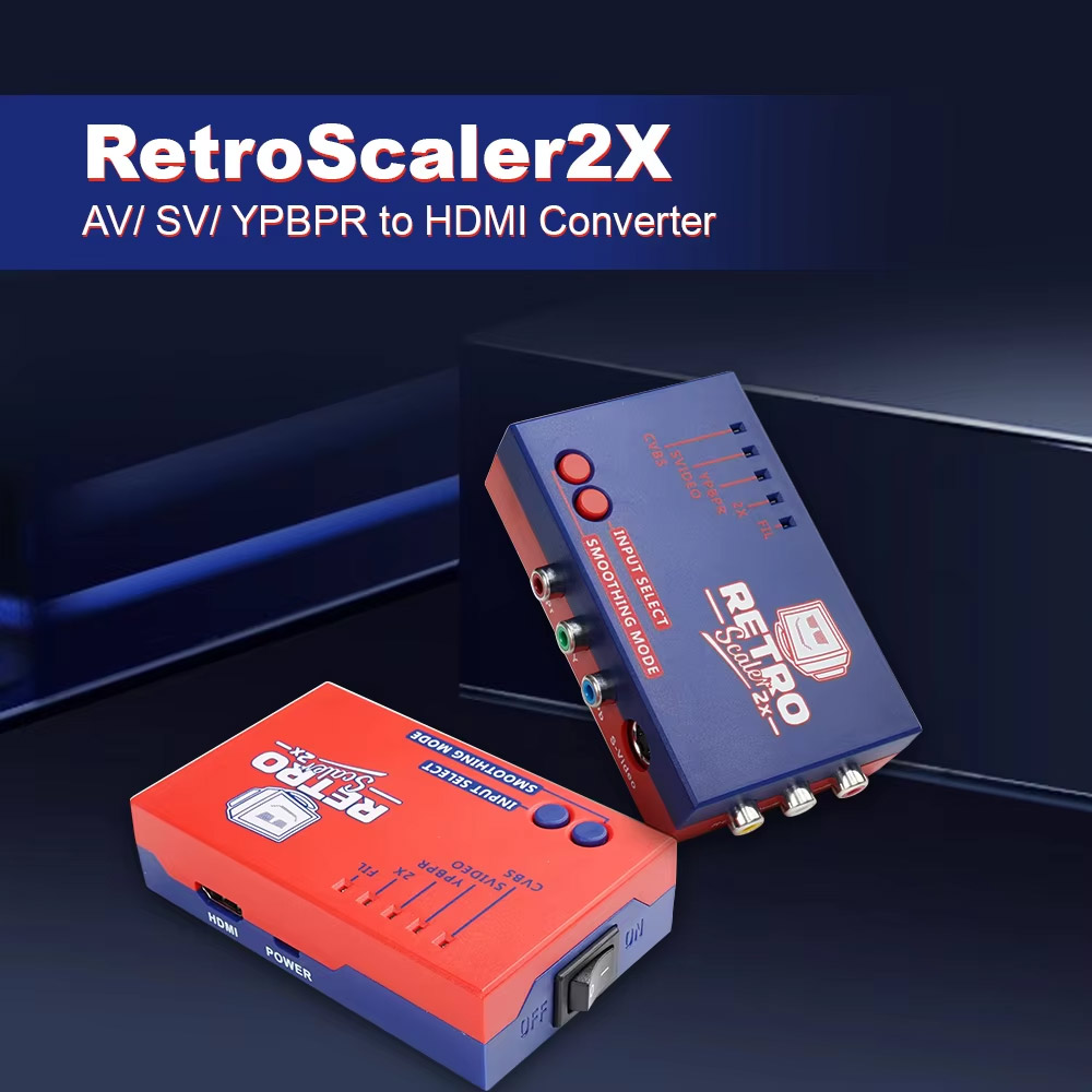 RetroScaler2X A/V To HDMI™ Con - Retro Gaming Hard Drive review and price