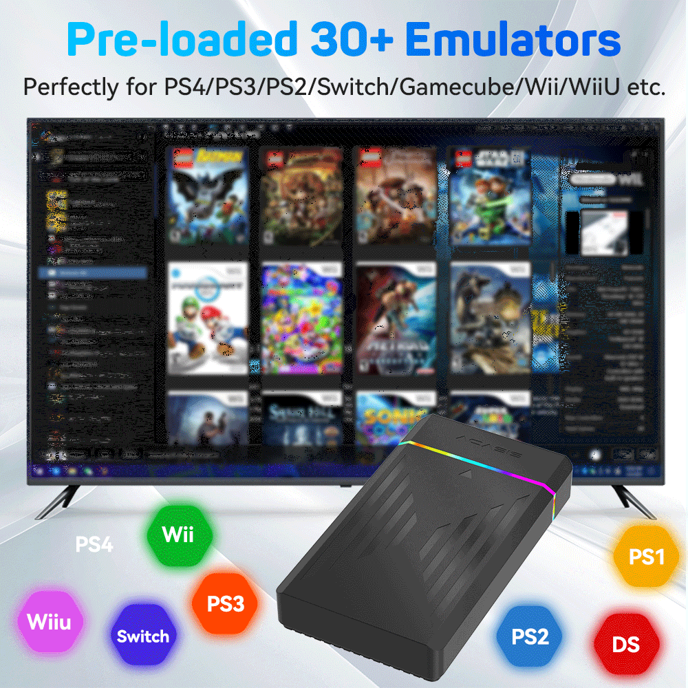 3TB Portable Gaming HDD Launch - Retro Gaming Devices review and price
